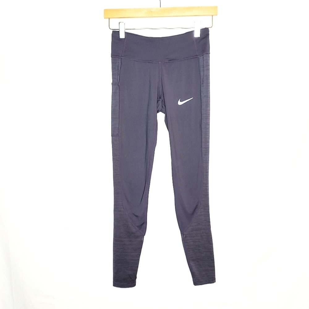 Nike dri fit leggings. Extra small, gray.